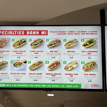 Cay Cafe - Menu - Banh mi - Vietnamese Near Me - Fremont, California Cay Cafe - Menu - Banh mi - Vietnamese Near Me - Fremont, California