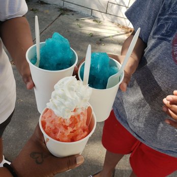 Ice Queens - Peaches n cream and 2 cotton candy snowball - Shaved Ice Near Me - Baltimore, Maryland Ice Queens - Peaches n cream and 2 cotton candy snowball - Shaved Ice Near Me - Baltimore, Maryland