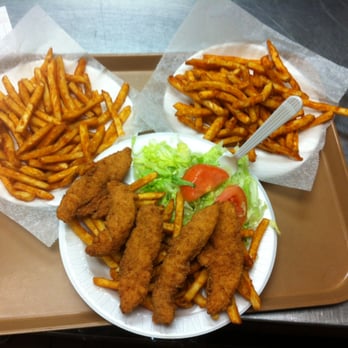 Brothers Pizza - a tray of fried fish and fries - Pizza Near Me - Lawrence, Massachusetts
