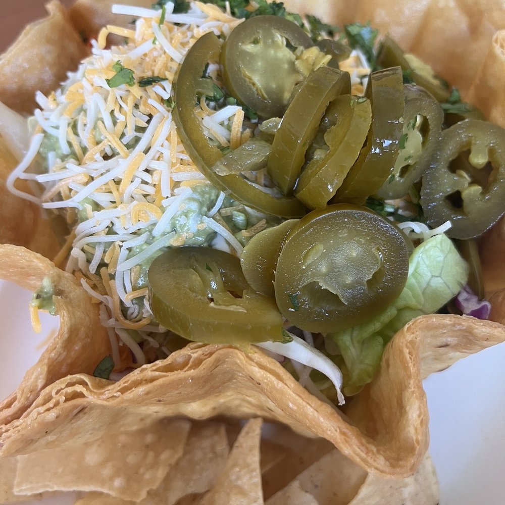 Tostada taco salad Tostada taco salad