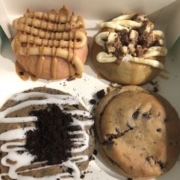 Pb&j cookie ,cookies and cream ,retwitx,chocolate chip