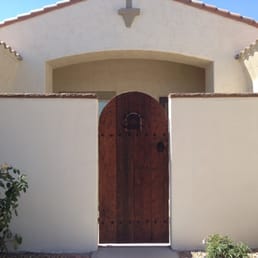 Pic of courtyard Manny did for us. We were very pleased!