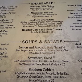 The Southern Pecan - Menu - Southern Near Me - Charlotte, North Carolina