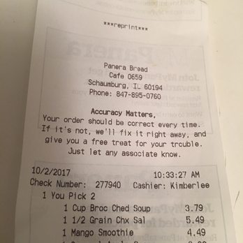 Panera Bread - Last day to eat at this location! - Sandwiches Near Me - Schaumburg, Illinois