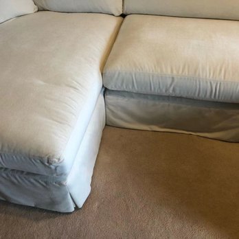 Arhaus - emory two piece sectional with performance farbic - winkes, poor sewmanship - Furniture Stores Near Me - Walnut Creek, California