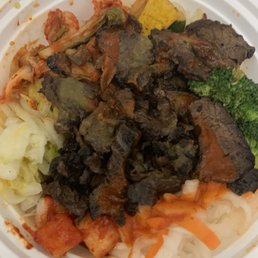 . Korean BBQ Beef Short Rib Kimchi Bowl