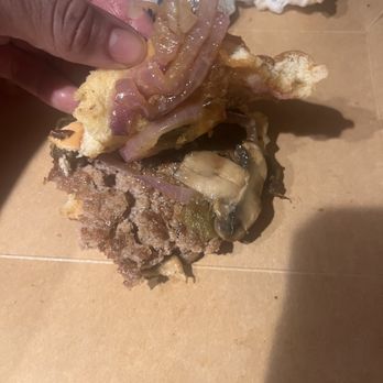 Denny's - Soggy burger - American Near Me - Salida, California