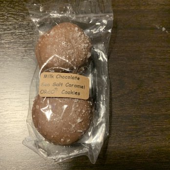 Highland Chocolates - Milk chocolate sea salt and caramel Oreo cookies - Candy Stores Near Me - Wellsboro, Pennsylvania