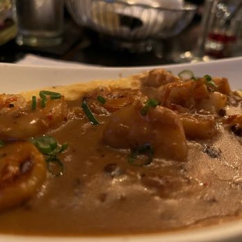 Vic's On the River - Wild Georgia Shrimp & Smoked Cheddar Grits - Seafood Near Me - Savannah, Georgia Vic's On the River - Wild Georgia Shrimp & Smoked Cheddar Grits - Seafood Near Me - Savannah, Georgia