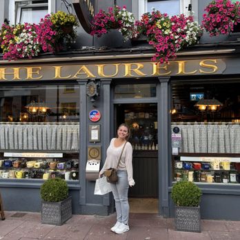 The Laurels - My wife marking me take a photo to remember this place. - Pubs Near Me - Killarney, Kentucky