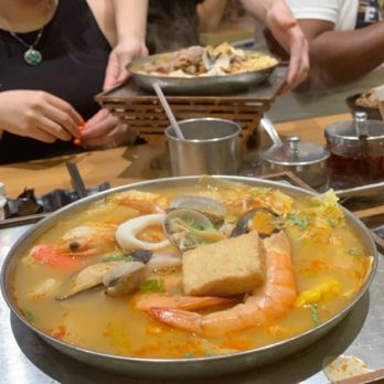Tasty Point - Tom Yum w/ Shrimp Hot Pot - Taiwanese Near Me - Houston, Texas