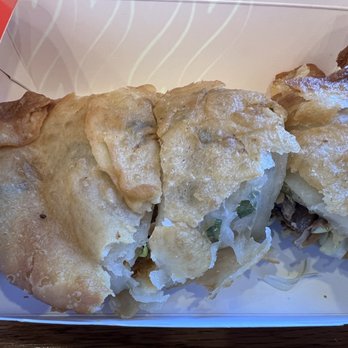 Nan Xiang Express - A8. Scallion Pancake with Sliced Beef - Shanghainese Near Me - Forest Hills, New York Nan Xiang Express - A8. Scallion Pancake with Sliced Beef - Shanghainese Near Me - Forest Hills, New York