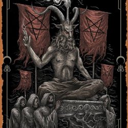 Psychic Shop - Blood sacrifices to Luciefer inside