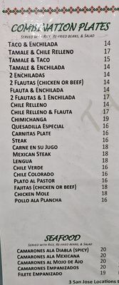 Menu photo 5 Tacos Al Pastor San Jose, CA
