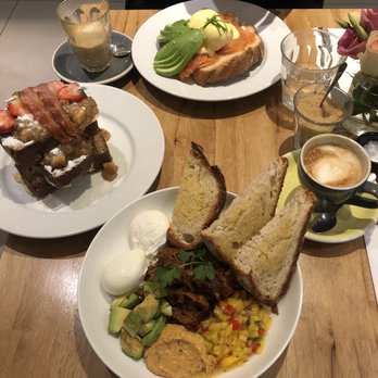 Bakers & Roasters - Eggs royal, navajo, and the banana nut bread (amazing) - Breakfast & Brunch Near Me - Amsterdam, New Hampshire Bakers & Roasters - Eggs royal, navajo, and the banana nut bread (amazing) - Breakfast & Brunch Near Me - Amsterdam, New Hampshire