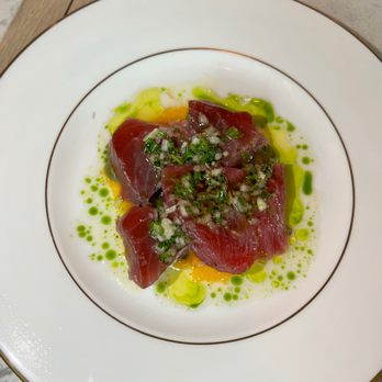 Chez Noir - Bluefin Tuna Crudo - Seafood Near Me - Carmel, California