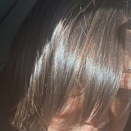 Highlights & a blunt cut