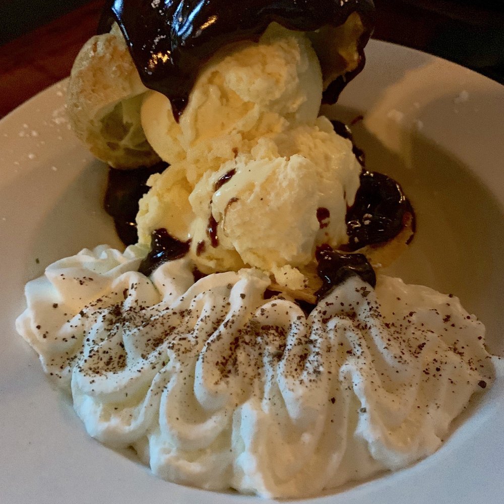 Too Ra Loo - Dessert! Lots of hot fudge. - Pizza Near Me - Rochester, Michigan Too Ra Loo - Dessert! Lots of hot fudge. - Pizza Near Me - Rochester, Michigan