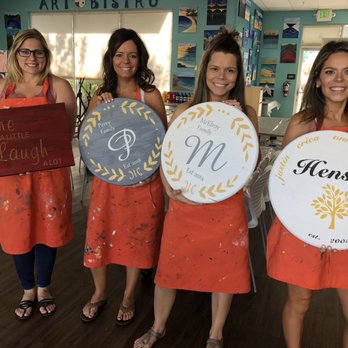 The Art Bistro - Our final product! So much fun!!! - Paint & Sip Near Me The Art Bistro - Our final product! So much fun!!! - Paint & Sip Near Me