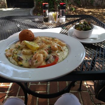 Jonah's Fish & Grits - Shrimp & grits and brussel sprouts. - Seafood Near Me - Thomasville, Georgia Jonah's Fish & Grits - Shrimp & grits and brussel sprouts. - Seafood Near Me - Thomasville, Georgia