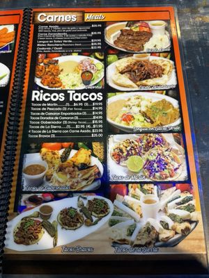 Menu photo 2 Las Islitas Mariscos North Las Vegas, NV