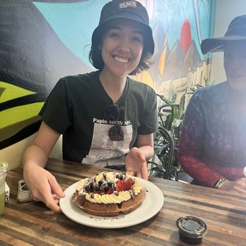 Victory Caffe - Supreme Waffle - Coffee & Tea Near Me - Van Nuys, California