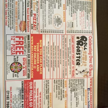 Roll-N-Roaster - Menu - American Near Me - Brooklyn, New York Roll-N-Roaster - Menu - American Near Me - Brooklyn, New York