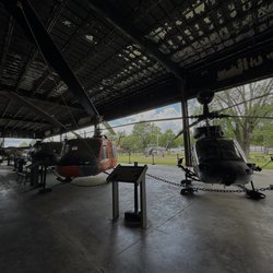 Army Transportation Museum Foundation - Outdoor helicopter/plane exhibit.