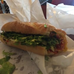 Leo's Italian & Specialty Foods - 7 inch Italian partially eaten