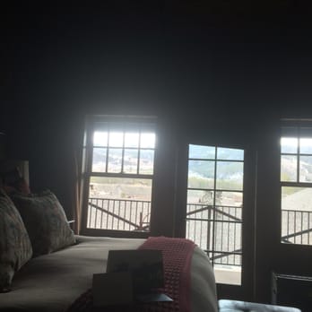 Devil's Thumb Ranch - A little sun drenched, but the view of our room, facing out to the balcony. - Resorts Near Me - Tabernash, Colorado
