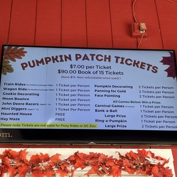 Irvine Park Railroad - Pumpkin patch ticket prices - Amusement Parks Near Me - Orange, California Irvine Park Railroad - Pumpkin patch ticket prices - Amusement Parks Near Me - Orange, California