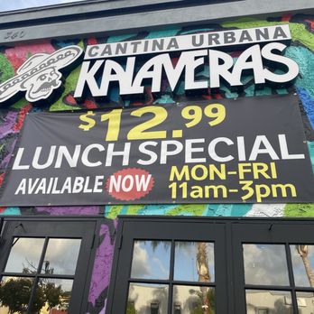 Kalaveras - Specials and store front - Mexican Near Me - Chula Vista, California