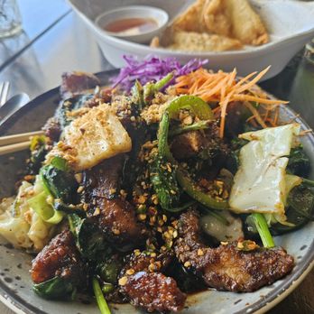 Giti Thai - Spicy Swai - oh my gawh!  The way all the flavors meld together! I thought about this dish the whole ride back to the Bay Area. - Thai Near Me - Windsor Hills, California