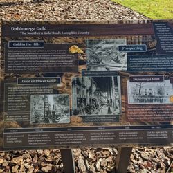 Lumpkin Court House Historical Marker - Lumpkin Court House, Dahlonega