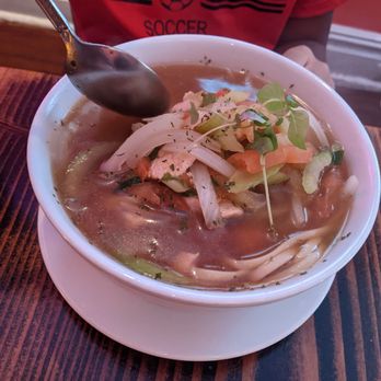 Sabor Peru - Sopa (Pollo) - Peruvian Near Me - Caldwell, New Jersey