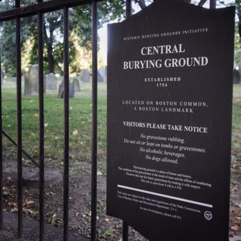 Central Burying Ground - Funeral Services & Cemeteries Near Me