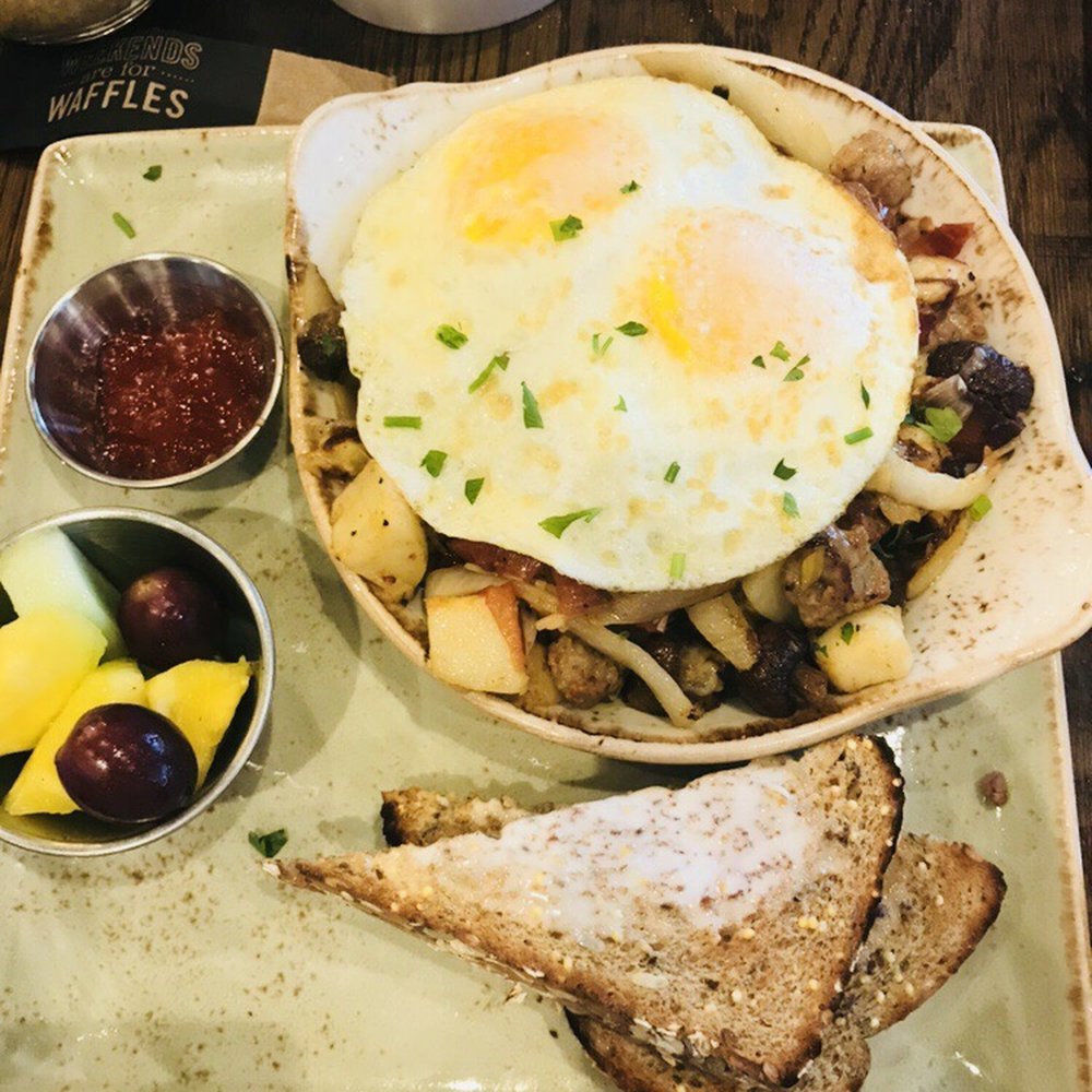 First Watch - Parma hash skillet. Uhm their multigrain bread is AMAZING. - Breakfast & Brunch Near Me - Jacksonville, Florida First Watch - Parma hash skillet. Uhm their multigrain bread is AMAZING. - Breakfast & Brunch Near Me - Jacksonville, Florida