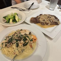 Ribeye Shrimp Alla Spinach Ribeye Shrimp Alla Spinach