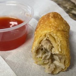 China Kitchen - Pork Egg Roll with Sweet & Sour Sauce