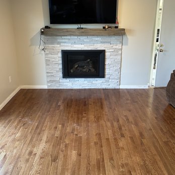 Aspen Green Gasworks - Family room fireplace - after - Fireplace Services Near Me - Herndon, Virginia
