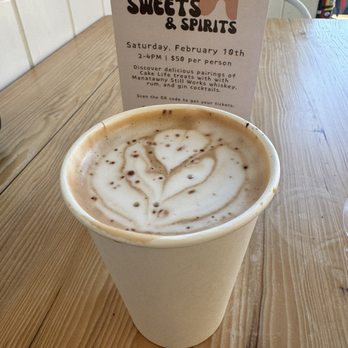 Cake Life Bake Shop - Chocolate Orange Latte - Bakeries Near Me - Philadelphia, Pennsylvania