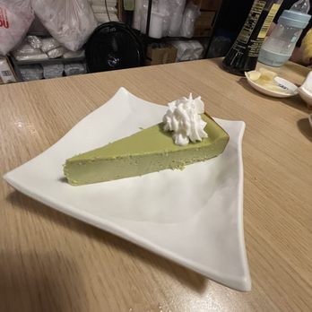 Tong Sake House - Matcha cheesecake :) - Korean Near Me - Poway, California