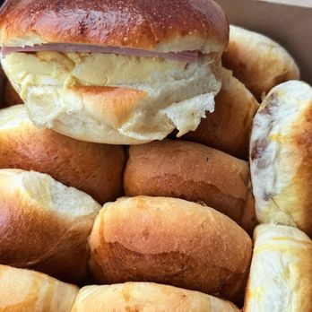 Lung Fung Bakery - Ham and egg bun + dozen bbq pork buns - Bakeries Near Me - San Francisco, California Lung Fung Bakery - Ham and egg bun + dozen bbq pork buns - Bakeries Near Me - San Francisco, California
