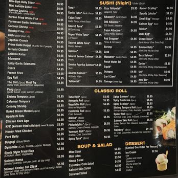 Mr. Shota - Menu from November 2024 - Sushi Bars Near Me - Las Vegas, Nevada Mr. Shota - Menu from November 2024 - Sushi Bars Near Me - Las Vegas, Nevada