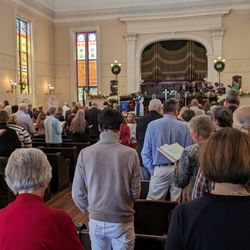 Bethel United Methodist Church - 254+ people. A joy for Advent season!