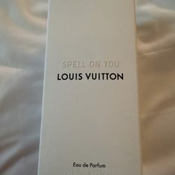 Louis Vuitton - Perfume not offered to personalize, salesperson went to the back brought it back all packaged up.