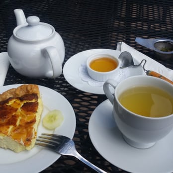 Babe’s Tea Room - Genmaicha w/ honey and quiche. - Tea Rooms Near Me - Denver, Colorado