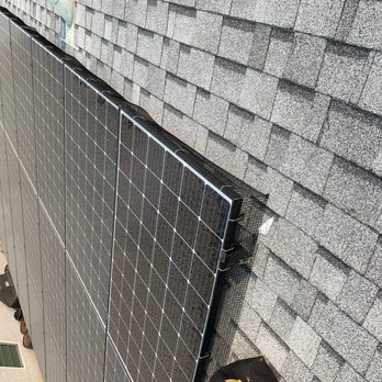 Shelby's Pest Control - Bird Exclusion around residential solar panels to prevent pigeons from roosting on their roof. - Pest Control Near Me - Chico, California Shelby's Pest Control - Bird Exclusion around residential solar panels to prevent pigeons from roosting on their roof. - Pest Control Near Me - Chico, California