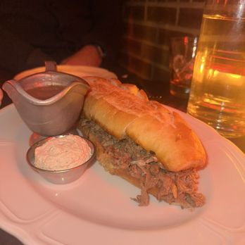Au Cheval - Shaved Prime Rib Sandwich - Burgers Near Me - New York, New York Au Cheval - Shaved Prime Rib Sandwich - Burgers Near Me - New York, New York