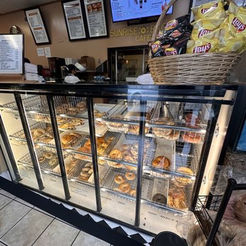 Sunrise Bagels Cafe - Bagel display... tons of options. - Bagels Near Me - Concord, California